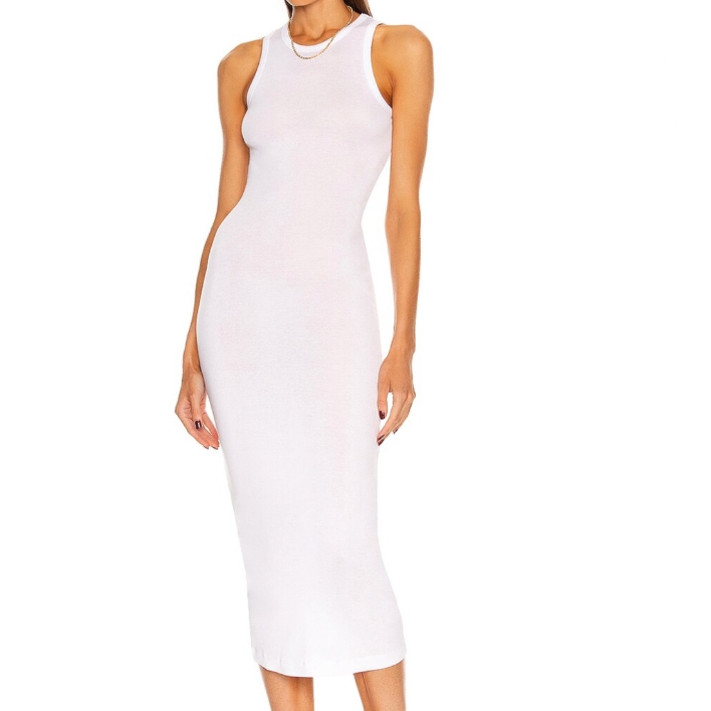 WARDROBE.NYC Tank Dress in White. Size XS